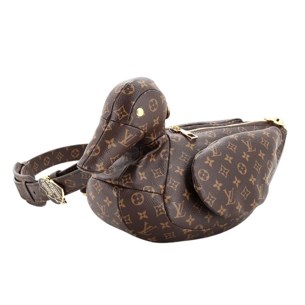 Rare Limited Edition Louis Vuitton x Nigo Monogram Duck Bag - Picture 2 of 6